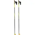 LEKI CC 450, Langrenn, 165 cm, Voksen, Unisex, Sort, Hvit, Gult, Karbon