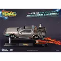 Beast Kingdom Tilbake Til Fremtiden Delorean Egg Attack Floating Ii Standard Version-figur 20 Cm