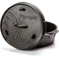Petromax Dutch Oven ft 4.5 with plane bottom, støpejernsgryte