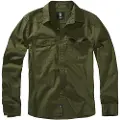 Brandit Flannel Skjorte Med Lange Ermer