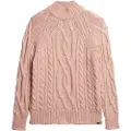 Superdry High Neck Cable Genser
