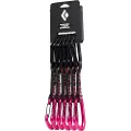 Black Diamond Hotforge Hybrid Quickpk, Nøkkellås, Låsbar, D-formet, Rosa, 24 kN, 8 kN