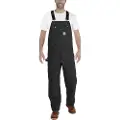 Carhartt Bib Suspender Pants Men Black W32/L32