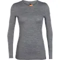Icebreaker 200 Oasis Crew Merino Langarmet T-skjorte