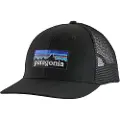 Patagonia P-6 Logo Trucker Caps svart