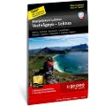 Calazo Höyfjellskart Lofoten: Vestvågöya - Leknes 1:30 000