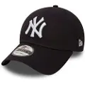 New Era 9FORTY LEAGUE BASIC 939 NAVY OPTIC WHITE - - uniseks - niebieski
