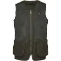 Chevalier Vintage Dogsport Vest Men Leather Brown L