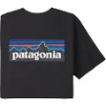 Patagonia P-6 Logo Responsibili T-skjorte svart