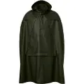 Chevalier Stratus Rain Poncho Dark Green L/XL