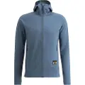Lundhags Tived Merino Hoodie M, mellomlag, herre, blå
