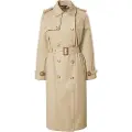 Ralph Lauren for woman. 297951259003 Double Breasted beige coat (L), Casual, Cotton