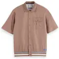 Scotch & Soda Tencel Kortarmet Skjorte