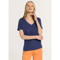 LOIS Jeans 10936 Kort Ermet V-hals T-skjorte