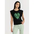 LOIS Jeans 11221 Ermeløs T-skjorte
