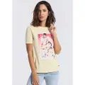 LOIS Jeans 133051-42227-2271 Paper Print Kortarmet T-skjorte