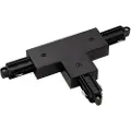 SLV 1-FAS MONTERINGSSKINNE, Belysningsstik, Sort, Polykarbonat (PC), IP20, I, 220 - 240 V