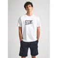 Pepe Jeans Single Cardiff Kortarmet T-skjorte