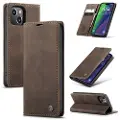 CASEME iPhone 16 Caseme 013 Series Lommebok-deksel - Kaffe
