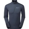 Montane Protium Lite Pull-On, fleecegenser, herre, blå