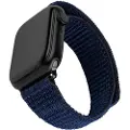 FIXED - Klokkestropp for smart armbåndsur - nylon - 160-210 mm - mørk blå - for Apple Watch (38 mm, 40 mm, 41 mm)