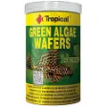 Tropical Green Algae Wafers, Akvariefisk, Tørr fiskemat, Blokk, Vitamin A, Vitamin C, Vitamin D3, Vitamin E, Kopper, Jod, Strykejern, Mangan, Molybdenum, Selen, Zink, 45%