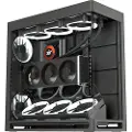 Havn HS 420 VGPU - - sidepanel med vindu (herdet glass) - ingen strømforsyning - USB/lyd