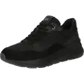 Michael Kors for man. 42F4TRFS7D Trevor Leather Sneakers black (46), Flat, Laces, Casual