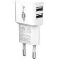 Goobay Dual USB charger 2.4 A (12W) white