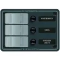 Blue Sea Systems Contura 3-bryterpanel 45a