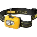 GP 455032, Nøkkelringslommelykt, Sort, Gult, Knapper, 1 m, LED, 2 lamper