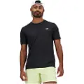 New Balance Athletics Kortarmet T-skjorte