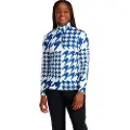 Spyder Houndstooth Halv Glidelås Genser