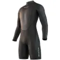 Mystic Brand 3/2mm Flatlock Shorty Med Glidelås Bak