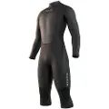 Mystic Brand 3/2mm Flatlock Shorty Med Glidelås Bak