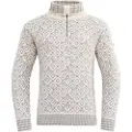 Devold Svalbard Wool Halv Glidelås Langarmet T-skjorte