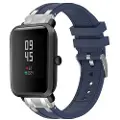 24hShop Silikonarmbånd til Amazfit Watch Bip 5 22mm - Blå