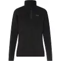 Helly Hansen Daybreaker 1/2 zip Fleece, Dame, Black