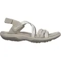 SKECHERS for woman. 163112 Beige Reggae Slim Sandals (41), Flat, Velcro, Casual