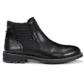 Fluchos for man. F1343 Leather ankle boots F1343 Black (41), Flat, 1 to 3 cm, None, Casual