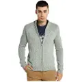 Bendorff for man. 8332718 Tricot Zipper Jacket (3XL), Casual, Green, Cotton, Long sleeve