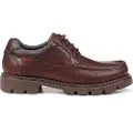 Fluchos for man. F1320 Leather shoes F1320 Medium brown (44), 3 to 5 cm, Laces, Casual