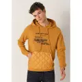 LOIS Jeans for man. 165663390 Hooded sweatshirt with graphic print yellow (3XL), Casual, Cotton, Long sleeve