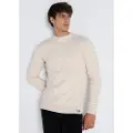 LOIS Jeans for man. 176543126 Perkins beige turtleneck jumper (XL), White, Casual, Cotton, Long sleeve