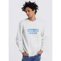 LOIS Jeans for man. 165553222 Sweatshirt with grey box collar (L), Casual, Cotton, Long sleeve