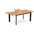 Hillerstorp HillerstorpNYDALA bord 96x150/200 cmSvartSpisebordFra Homeroom