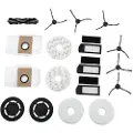 24hShop Børster & filter til Ecovacs EEBOT X1 OMNI, X1 TURBO - 18 deler
