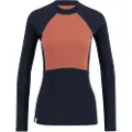 Ulvang Peak Map Crew, Underställ, Dame, Navy Blue/Mineral Red
