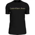 Calvin Klein Two Tone Institutional Kortarmet T-skjorte