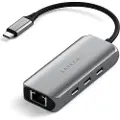Satechi 4-in-1 - Dokkingstasjon - USB-C 3.2 Gen 2 - 2.5GbE, 1GbE